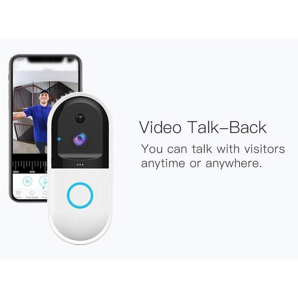 Intercoms Doorbells B50 Intelligent Wireless Fi Video Camera Set Bell Night Vision Infrared Detection R20 Smart Doorbells