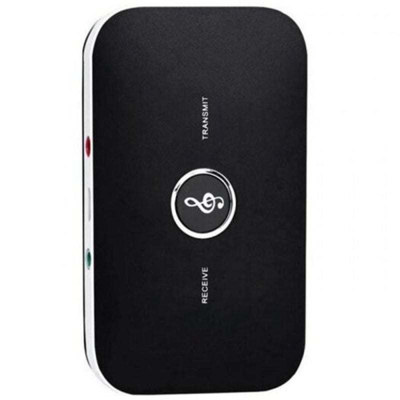 B6 2 In 1 Bluetooth Adapter Receiver Transmitter Black
