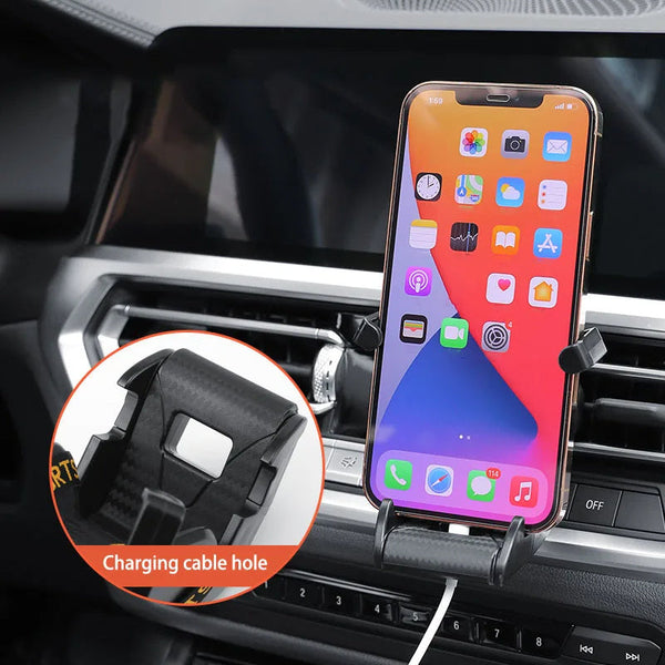 Racing Seat Shape Car Phone Holder Auto Air Vent Mobile Clip Mounts & Holders