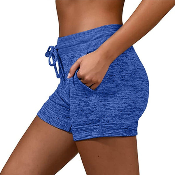 Women Shorts Quick Dry Lace Up Stretch Sports Pants Activewear Shorts