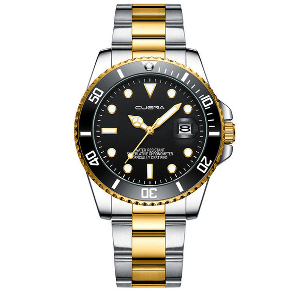 Quartz Watch Steel Band Calendar Fashion Watches