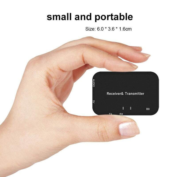 Audio Accessories B9 2 In 1 Bluetooth Transmitter Receiver Wireless Adapter 3.5Mm Stereo Player Receivers