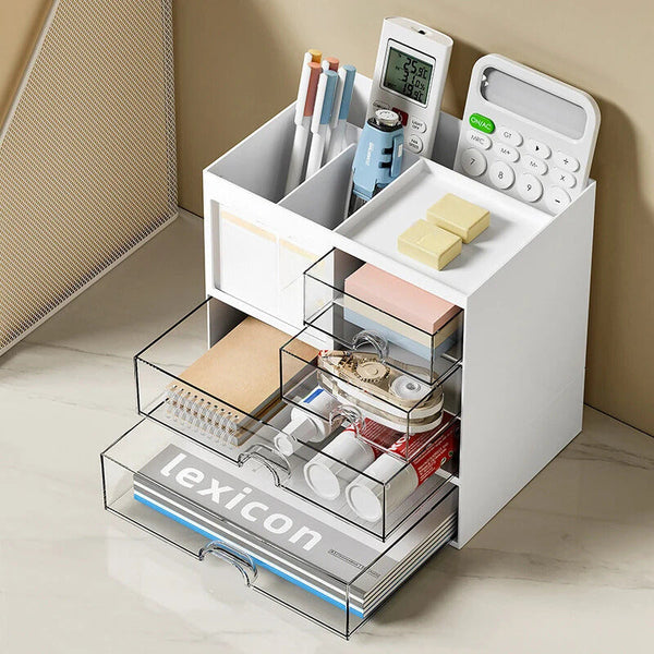 Storage Box Solo Mini Drawer Notes Photo Cards Display Area Office Desktop Organizer Storage Boxes