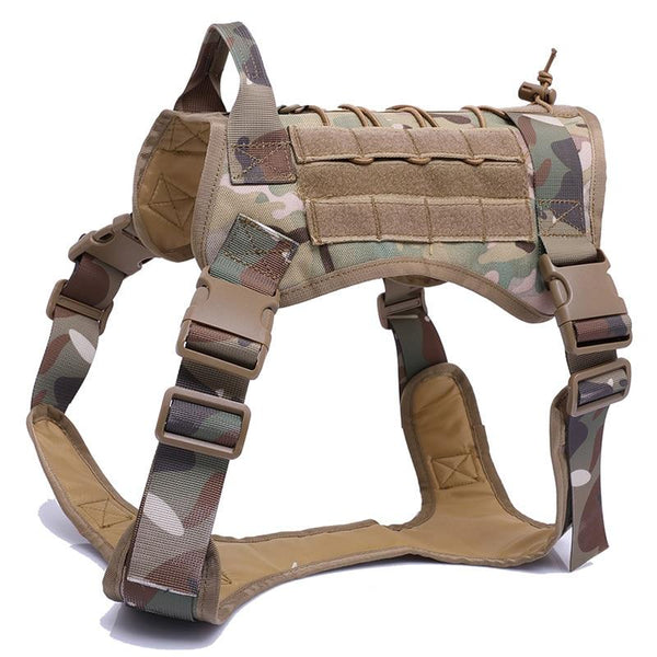 Tactical Dog Harness Vest With Handle Leash Harnesses