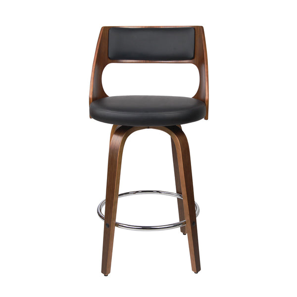 Artiss Set Of 4 Bar Stools Pu Leather Black And Benches Bar Stools