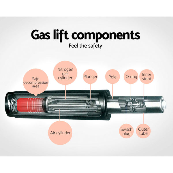 Artiss Set Of 2 Faux Linen Bar Stools Black Benches Bar Stools