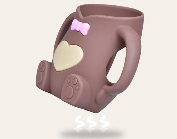 Little One Bear Glass Bottle Baby Bottles