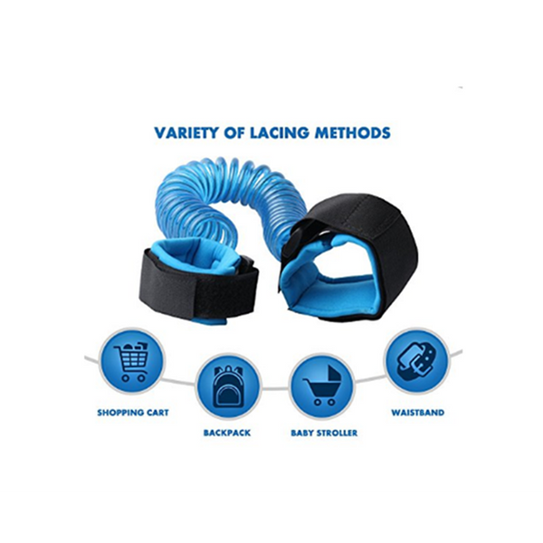 Little One Child Anti Lost Safety Hook Loop Strap Wrist Link Toddler Safety Harnesses