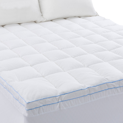 Cloudland 750Gsm Memory Resistant Microball Fill Mattress Topper Single