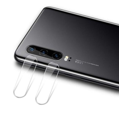 Back Camera Len Tempered Glass Film For Huawei P30 2Pcs Transparent