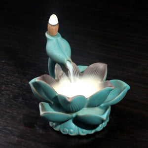 Back Home Decoration Ornaments Tea Ceremony Incense Road Aromatherapy Furnace Blue