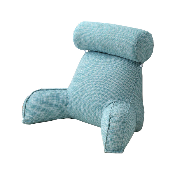 Back Cushion Backrest With Arm Neck Pillow Lumbar Support Reading Seat & Posture Cushions
