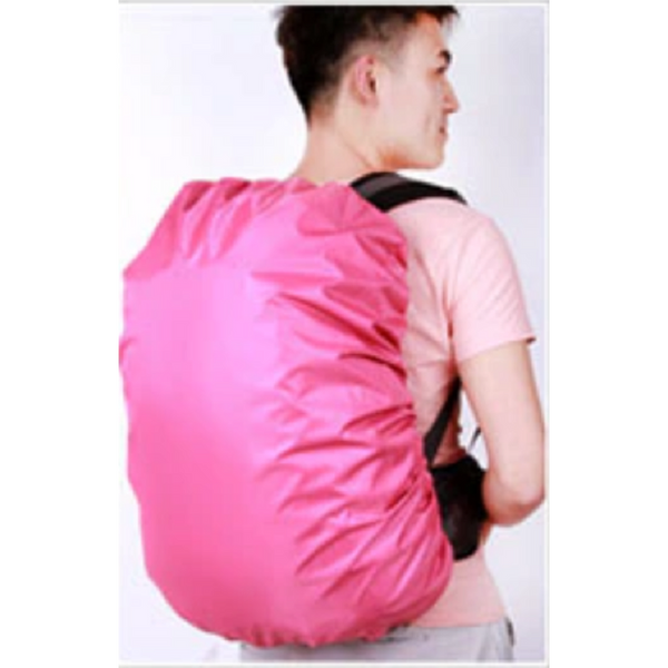Bag Rain Cover 35L Portable Waterproof Anti Tear Dustproof Backpack Pink