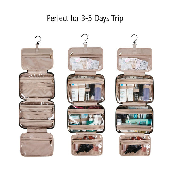 Hanging Makeup Toiletries Cosmetic Hook Travel Bag Organiser