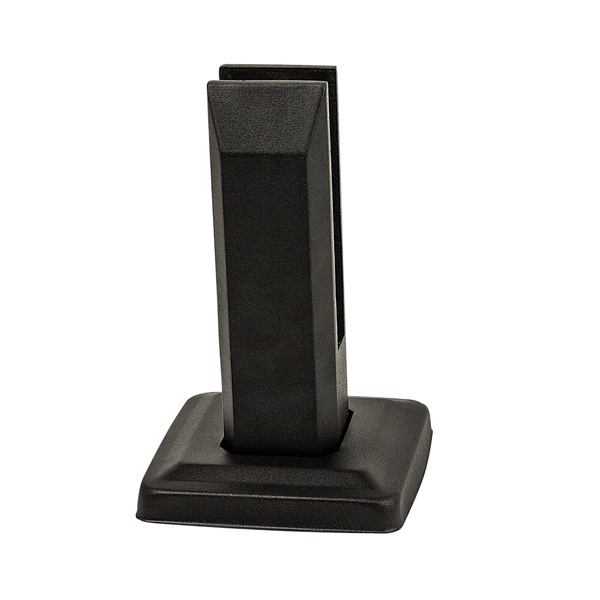 Bariloche Balustrade Black Glass Clamp 304 Stainless Spigot Pool Fencing Fence Pool Equipment Parts