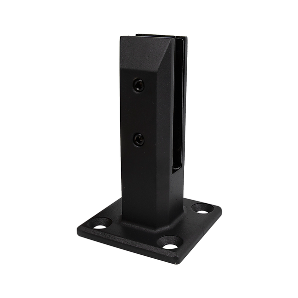 Bariloche Balustrade Black Glass Clamp 304 Stainless Spigot Pool Fencing Fence Pool Equipment Parts