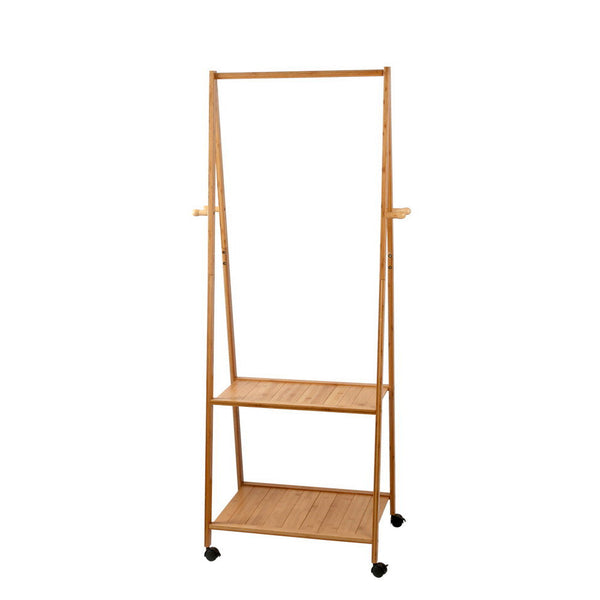 Artiss Bamboo Hanger Stand Clothes Rack Display Shelf Garment Racks