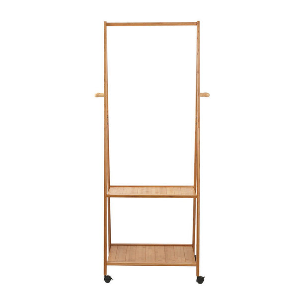 Artiss Bamboo Hanger Stand Clothes Rack Display Shelf Garment Racks