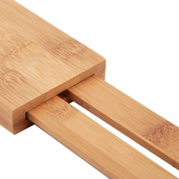 Bamboo Drawer Divider Kitchen Storage Organizer Organic Material One Pack Other Kitchen Storage