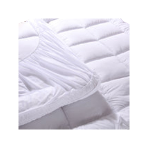 Bamboo Cotton Fitted Mattress Topper King