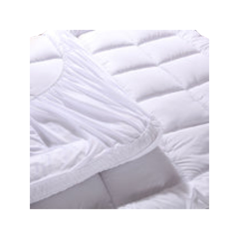 Bamboo Cotton Fitted Mattress Topper King Mattress Toppers & Protectors