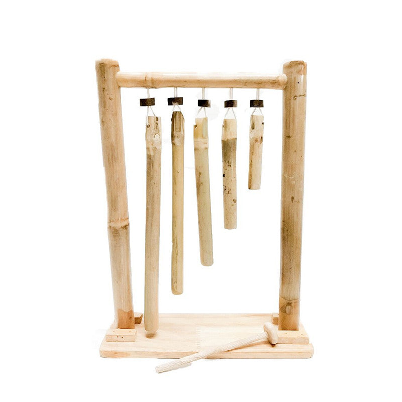 Bamboo Hanging Xylophone Musical Toys