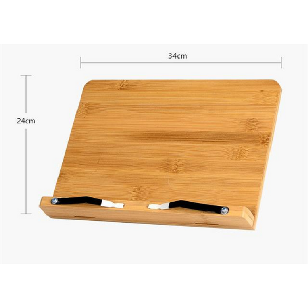 Bamboo Reading Book Stand Tablet Holder Mounts Stands & Holders