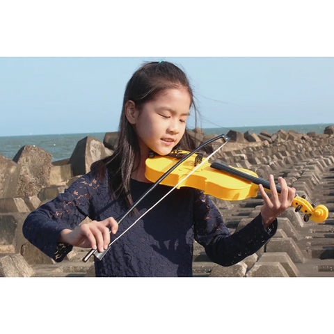 Baoli Violin Toy Children Gift Baby Music Instrument Beginner Yellow
