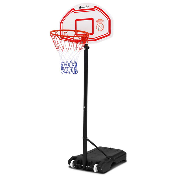 Everfit Pro Basketball Stand System Hoop Height Net Ring Basketball Backboards