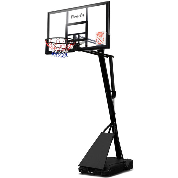 Everfit Pro Basketball Stand System Ring Hoop Net Height 3.05M Basketball Backboards
