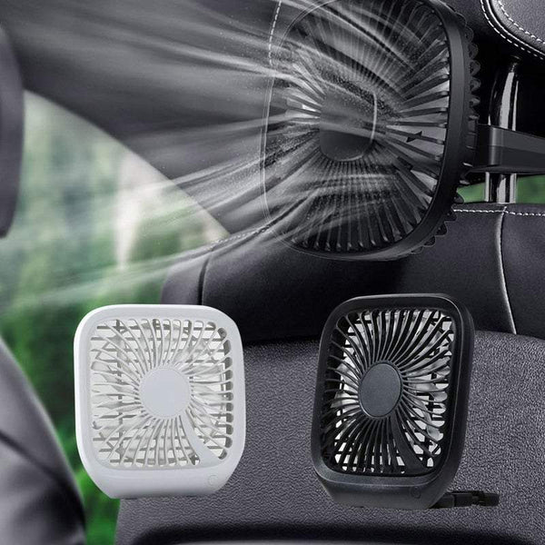 Desk Fans Car Foldable Silent Back Seat Small Cooling Portable Fans