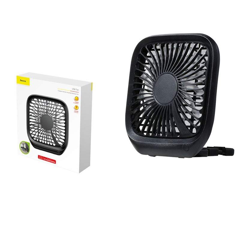 Desk Fans Car Foldable Silent Back Seat Small Cooling Portable Fans