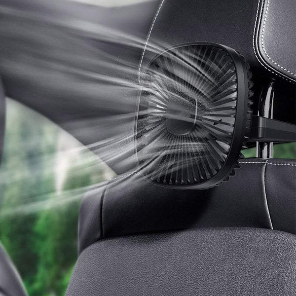 Desk Fans Car Foldable Silent Back Seat Small Cooling Portable Fans