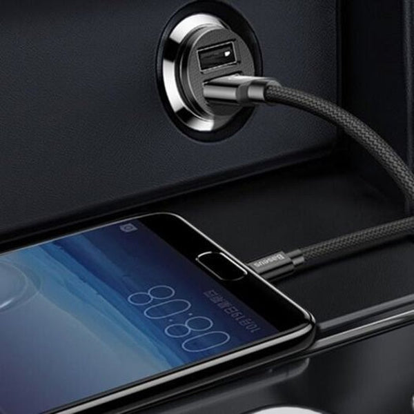 Mini Grains Smart 3.1A Dual Usb Fast Black Chargers & Cradles