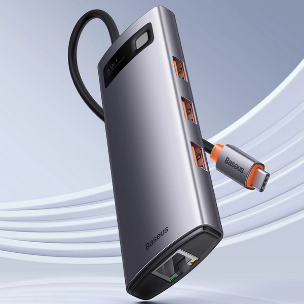 4K 60Hz Usb C Hub Type To Ethernet Port Pd 100W Adapter For Macbook Pro Usb Cables Hubs & Adapters