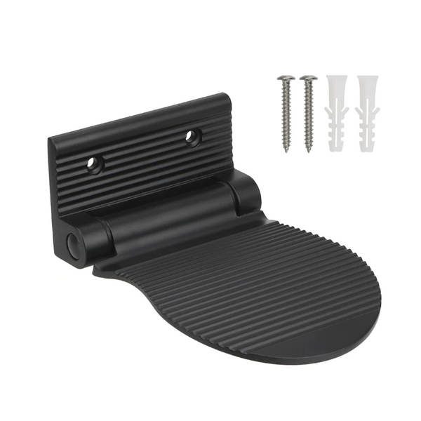 Bathroom Non Slip Foot Washing Board Shower Footstool Aluminium Alloy Wall Mounted Auxiliary Pedal Rest Pedestal Holder Other Shower & Bath Accessorie