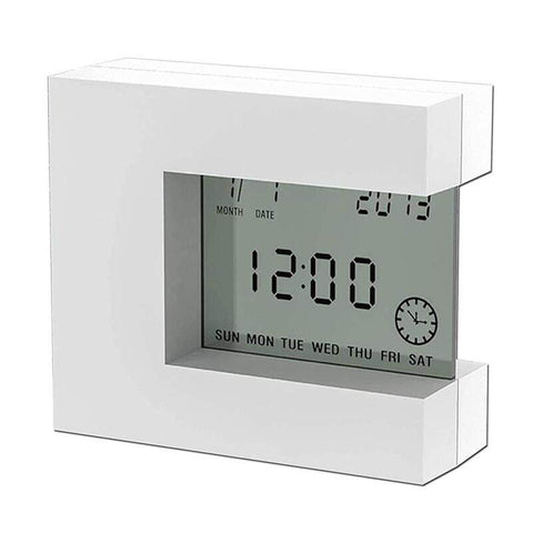 Multi Functional Lcd Digital Calendar Alarm Clock Thermometer Timer