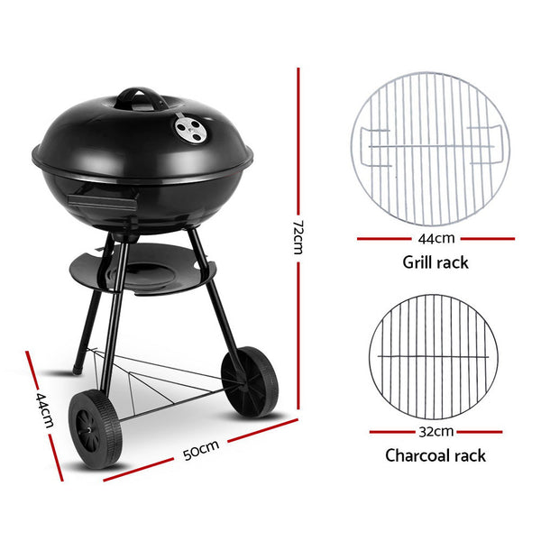 Grillz Charcoal Bbq Smoker Drill Outdoor Camping Patio Barbeque Steel Oven Barbecues Grills & Smokers