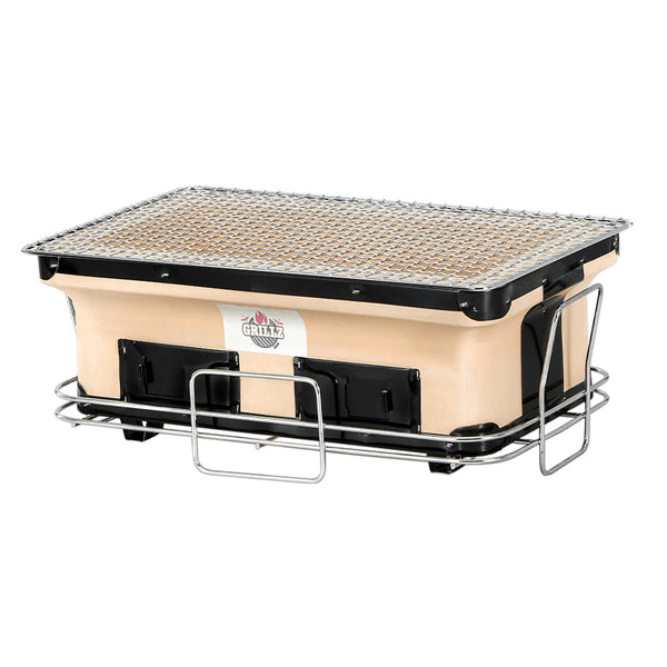 Grillz Ceramic Bbq Smoker Hibachi Japanese Tabletop Charcoal Barbecue Barbecues Grills & Smokers