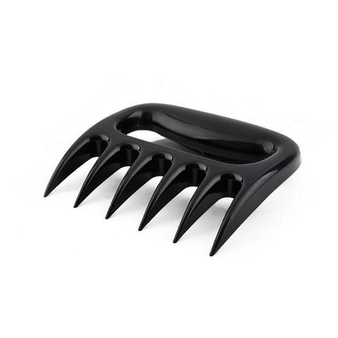 Bbq Accessories Meat Shredder Cooking Fork Bear Claws Black Barbecue Tools