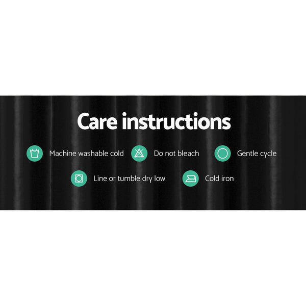 Artiss 2X Blockout Curtains Blackout Eyelet 180X213cm Curtains & Drapes