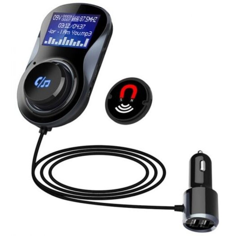 Bc30 Bluetooth Fm Transmitter Hands Free Phone Mp3 Music Player Black Transmitters