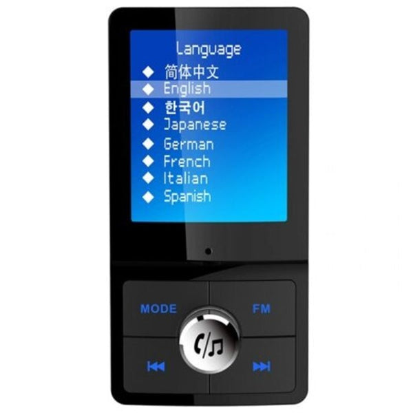 Bc43 Color Screen Bluetooth Fm Transmitter Black Transmitters