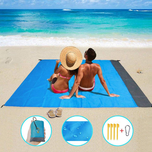 Picnic Accessories Updated Beach Mat Sand Free Waterproof Blanket 3