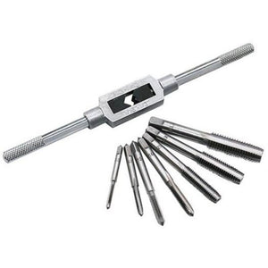 Bearing Steel Tap Die For Hand Tool 8Pcs Silver