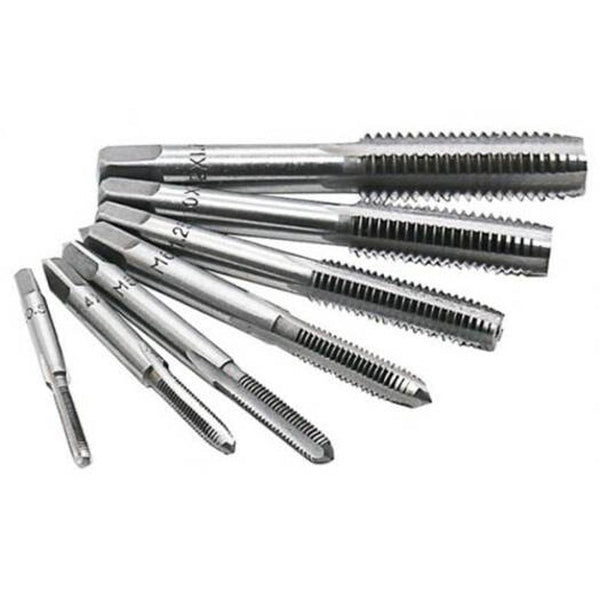 Bearing Steel Tap Die For Hand Tool 8Pcs Silver