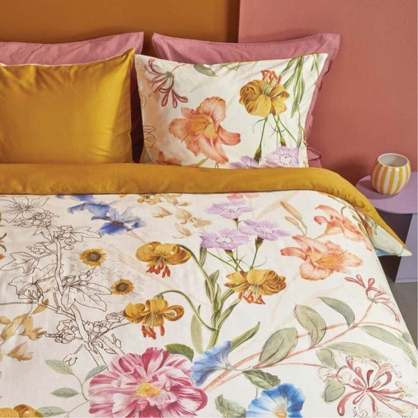 Beau Cotton Sateen Quilt Cover Set King Size Bedding Home Quilt Covers