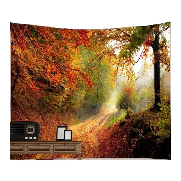 Tapestries Beautiful Printed Natural Forest Large Wall Tapestry Bohemian Art