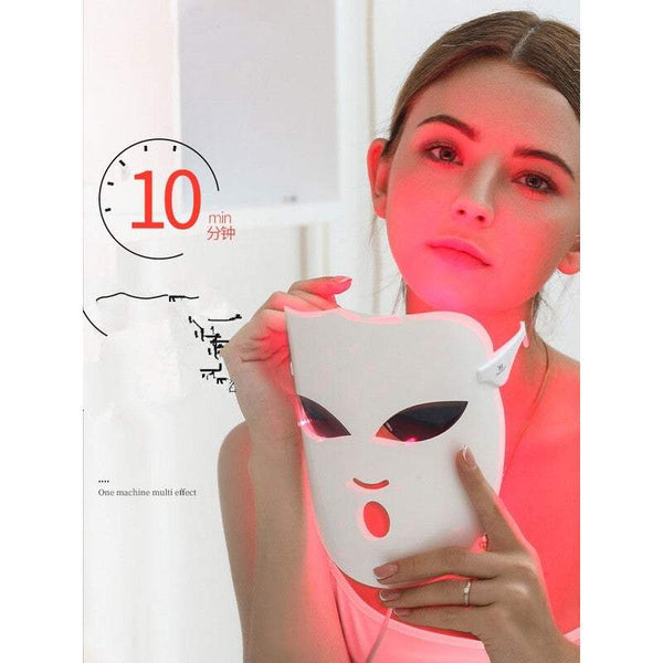 Skin Care Tools Beauty Instrument Face Mask Facial Photon Rejuvenation Spectrometer 36 Led Red Blue Light Anti Aging Products