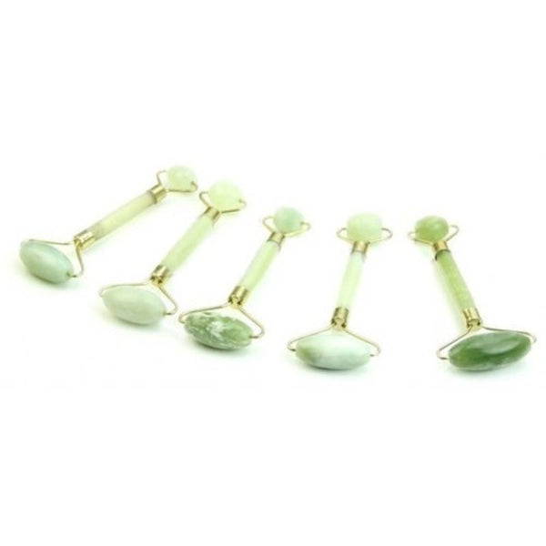 Beauty Jade Massage Facial Roller Hazel Green Massagers